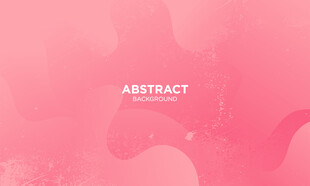 粉色波浪抽象矢量背景