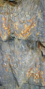 高清青灰色斑驳岩石纹理