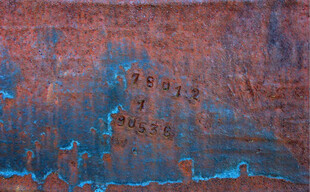 高清斑驳红色锈迹纹理