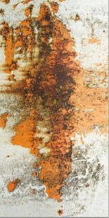 高清斑驳黄褐色锈迹纹理