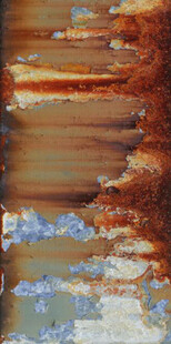 高清斑驳红色锈迹纹理