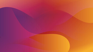 橙红渐变抽象矢量背景