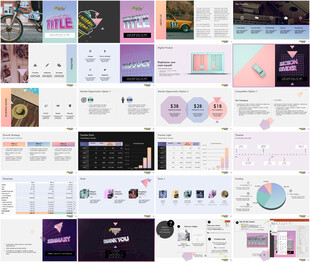 潮流先锋艺术ins风格PPT