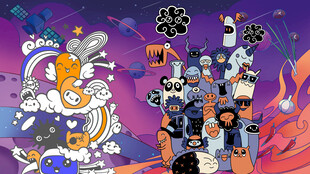 涂鸦个性背景墙