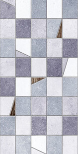 高清青蓝色拼花大理石