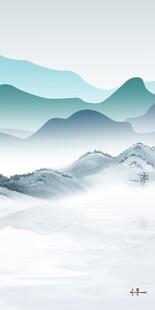 现代 意境中式玄关 TIF分层