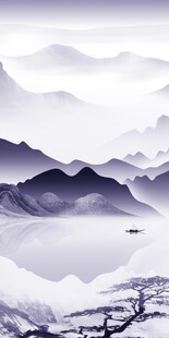 简约 意境中式玄关 TIF分层