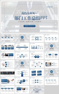 部门工作总结汇报PPT