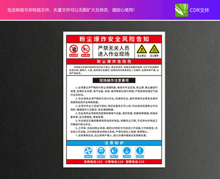 粉尘爆炸安全风险告知