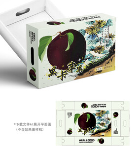 黑卡苹果包装