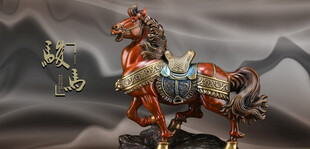 马骏马战马雕塑