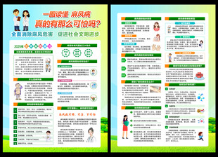 2025中国麻风节宣传单