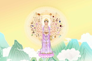 千手观音像