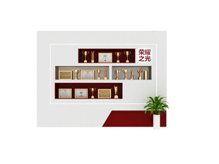 奖牌奖杯3D模型