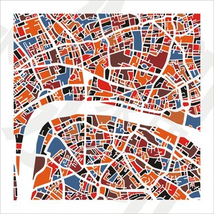 城市肌理图案街道高清图片