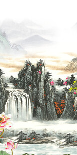 大气 意境高档玄关 TiF分层