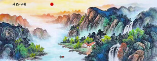 山水风景挂画