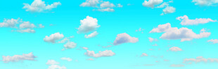 蓝天白云
