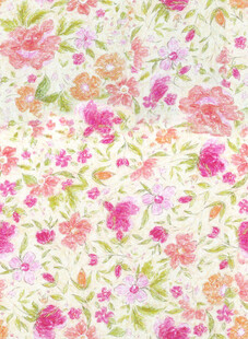 数码印花扫描图乱花