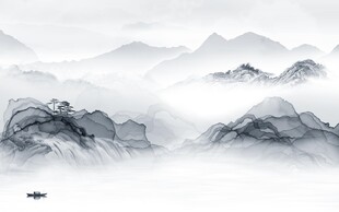 大气 最新中式山水 TiF分层