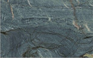 高清青蓝色黑金花大理石