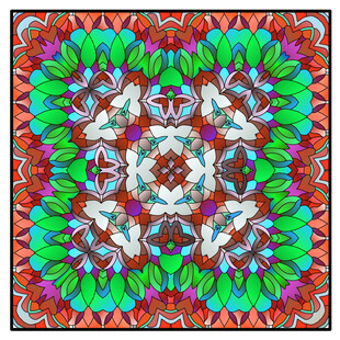 吊顶穹顶教堂蒂凡尼染色玻璃