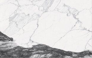 高清墨韵熊猫白大理石