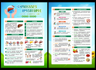全国爱肝日宣传单