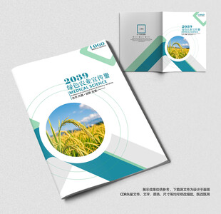 农业小麦画册封面