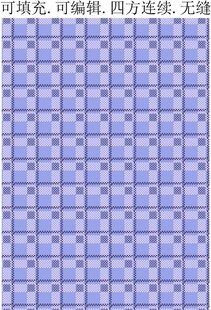 蓝色格子 纺织品格子底纹