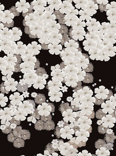 小碎花印花图案