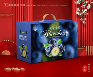蓝莓包装 水果礼盒