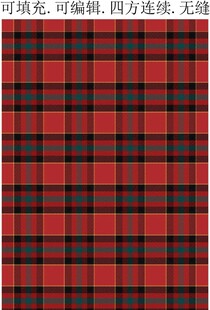 红色格子 格纹面料