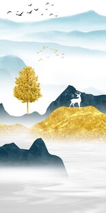 中式 高雅最新玄关 TiF分层