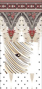 数码印花 小花 花朵 图案 设