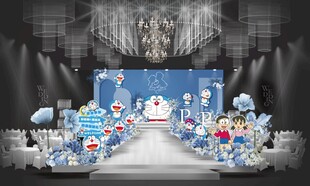 卡通婚礼 静香大熊