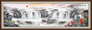 办公室山水画