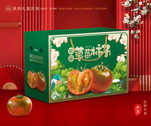 铁皮柿子包装 西红柿礼盒