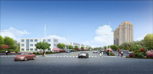 市政绿化效果图