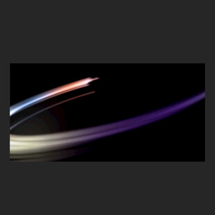 白色光环旋转视频素材