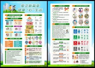 爱国卫生月宣传单