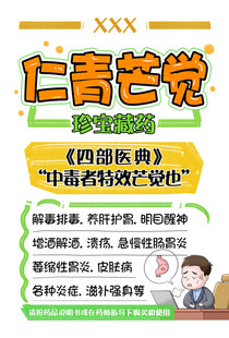 药品POP手绘海报