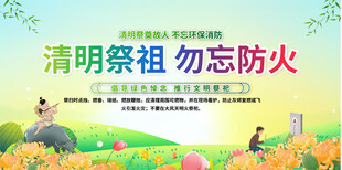 清明防火宣传