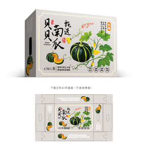 贝贝南瓜包装 
