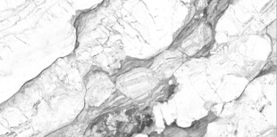 高清山水水墨白大理石