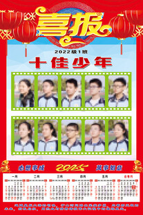 学生会考高清喜报