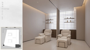 医美馆包房效果图