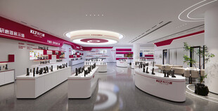 展厅卖场效果图