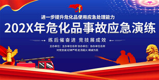 危化品事矿应急演练背景