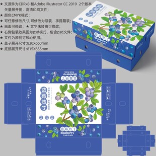 蓝莓包装 水果礼盒